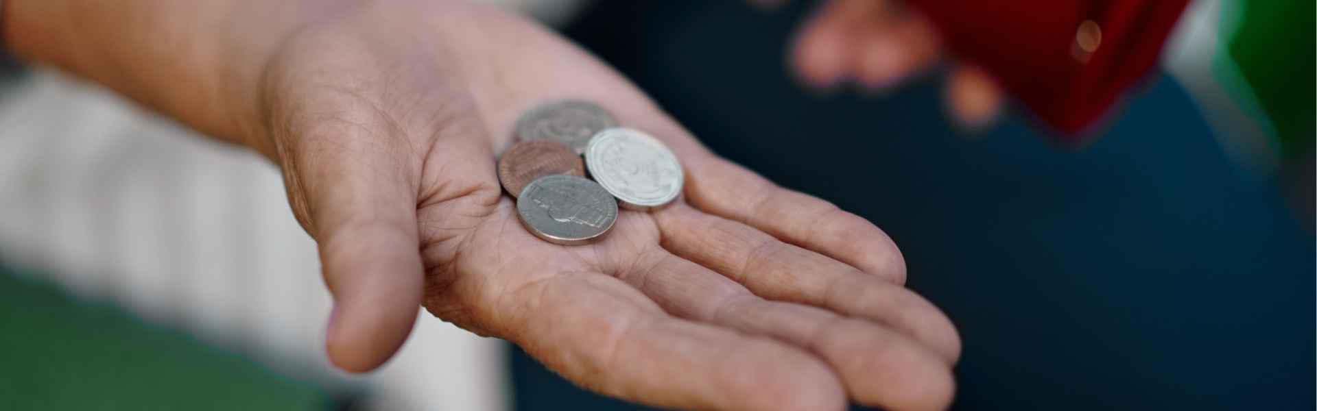 donating change